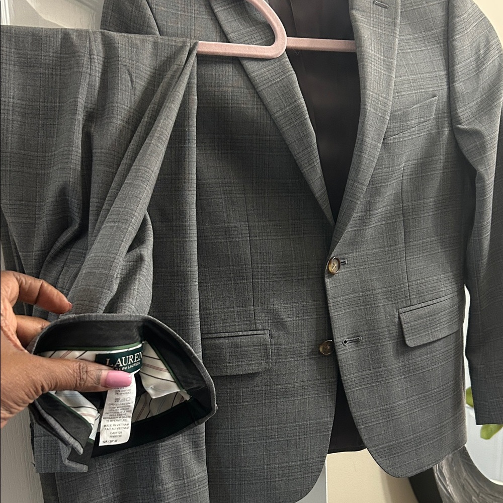 Ralph Lauren Charcoal Suit Jacket